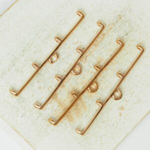 5x12 mm Cymbal Topolia Rose Gold-colored x 4 pc(s)"