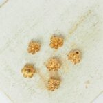 6 mm Cymbal Amoudi Rose Gold-colored x 6 pc(s)"