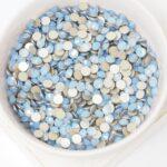 4 mm Preciosa Chaton Rose Light Sapphire Opal x 30 pc(s)