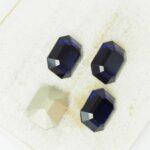 10x12 mm Preciosa Fancy Octagon Cabochon Dark Indigo x 4 pc(s)