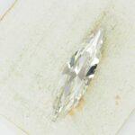 9.5x35 mm Preciosa Fancy Slim Navette Crystal with Silver-colored claw x 1 pc(s)