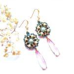 PARNASSIA earrings beading tutorial by Aniko Hesz