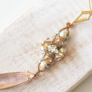 MOONLIT WAVE earrings beading tutorial by Erika