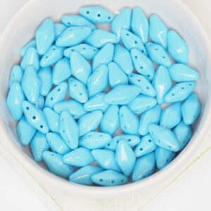 6x12 mm Canoe Beads Turquoise x 20 pc(s)