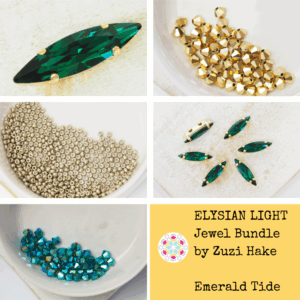 Elysian Light Jewel Bundle by Zuzi Hake - Emerald Tide