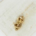 7x13 mm Sailors Knot Neumann Clasp Gold-colored x 1 pc(s)