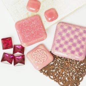 Art cabochon collection All squares II.