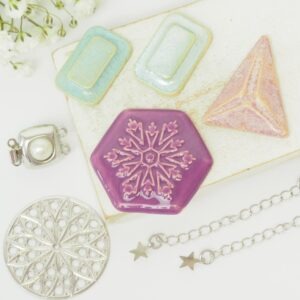 Art cabochon collection Aurora Borrealis II.