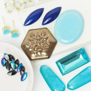 Art cabochon collection Aurora Night I.