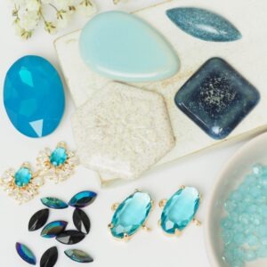 Art cabochon collection Aurora Night II.