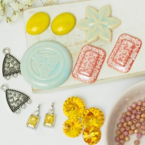 Art cabochon collection Bits of Happiness