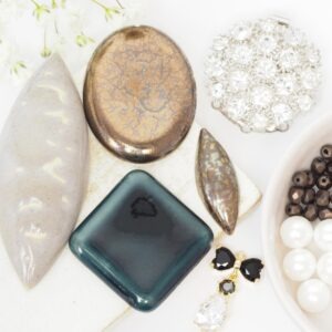 Art cabochon collection Breakfast at Tiffany's I.