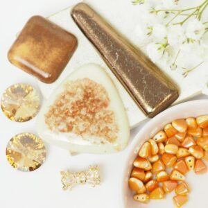 Art cabochon collection Chai Latte I.