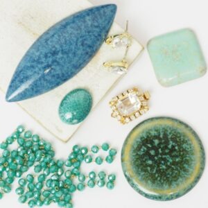 Art cabochon collection Deep Sea I.