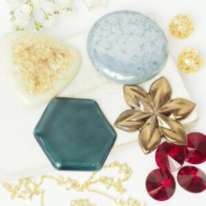 Art cabochon collection Denim Love III.