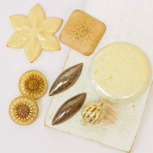 Art cabochon collection Desert Rose I.
