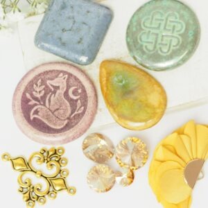 Art cabochon collection Fortune Teller I.