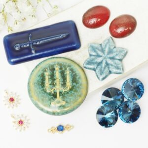 Art cabochon collection Iron Veil