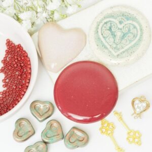 Art cabochon collection Key To My Heart I.
