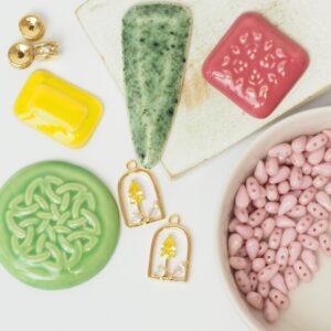 Art cabochon collection Meadow I.
