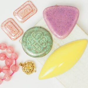 Art cabochon collection Meadow II.