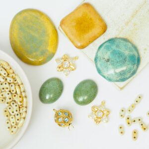 Art cabochon collection Sea Side I.