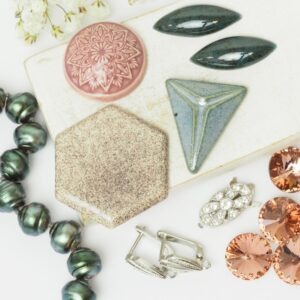 Art cabochon collection Shimmering Love II.