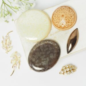 Art cabochon collection Sweet Cappuccino II.