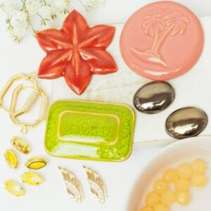 Art cabochon collection Tropical Night