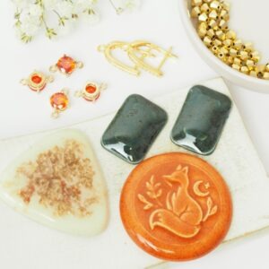 Art cabochon collection Woodland Tales I.