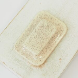 25x36 mm Big Tile Beadingschool Art Cabochon Dust in the Wind on light clay x 1 pc(s)