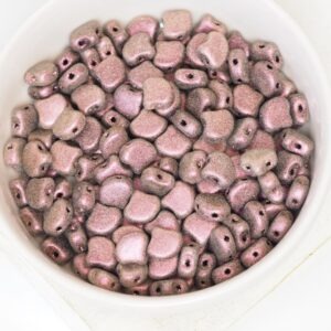 7.5x7.5 mm Ginkgo  94108JT Polychrome Rose x 10  g