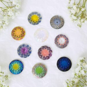 22 mm meadow walk glass cabochons