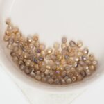 3 mm Fire-polished round beads Milky Amethyst - Celsian x 100 pc(s)