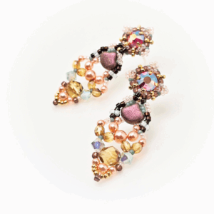 THORN earrings tutorial by Ruxandra Puscas