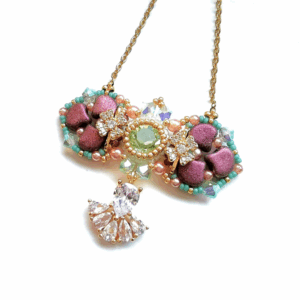 MIRAYA pendant beading tutorial by Aniko Hesz