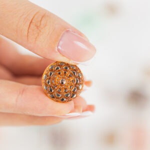 Desert Rose glass cabochons