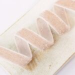 10 mm Velvet Ribbon Misty Rose 3 x 1 m