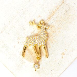 14x28 mm Dear Charm Gold-colored x 1 pc(s)