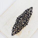20x50 mm Lover's Line Filigree Gunmetal black  x 1 pc(s)