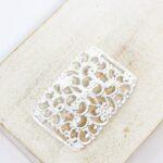 25x32 mm Timeless Filigree Silver-colored  x 1 pc(s)