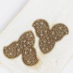27x30 mm Leaf of Eternity Filigree Antique bronze  x 2 pc(s)