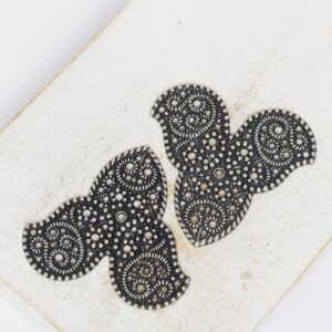 27x30 mm Leaf of Eternity Filigree Antique silver x 2 pc(s)