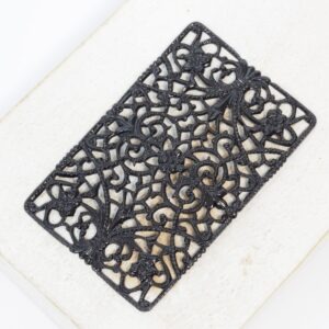 30x43 mm Gentle Frame Filigree Gunmetal black x 1 pc(s)