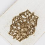 32x42 mm Secret Love Filigree Antique bronze  x 1 pc(s)
