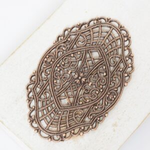 35x52 mm Eternal Temptation Filigree Antique copper  x 1 pc(s)