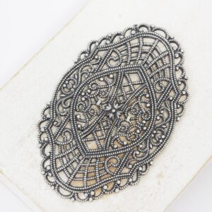 35x52 mm Eternal Temptation Filigree Antique silver x 1 pc(s)