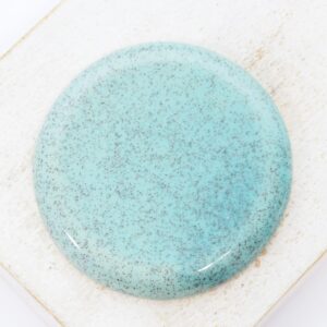 36 mm Round Beadingschool Art Cabochon Mermaid Tail on light clay x 1 pc(s)