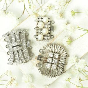 Neumann clasp collection Chicago Silver