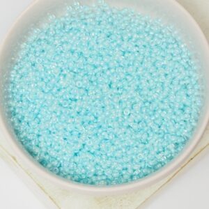 11/0 Miyuki seed beads 278 Lined Sky Blue x 5 g